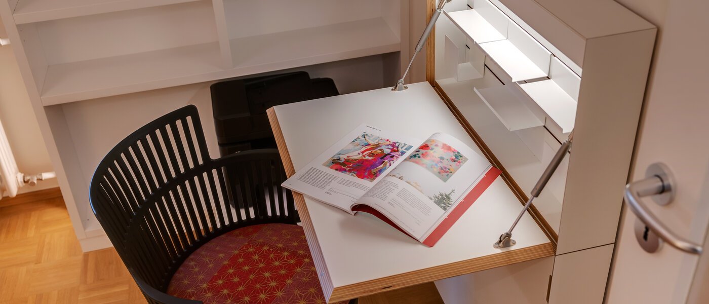 apartamento München Nymphenburg 04 Oficina / Habitación de invitados 13111