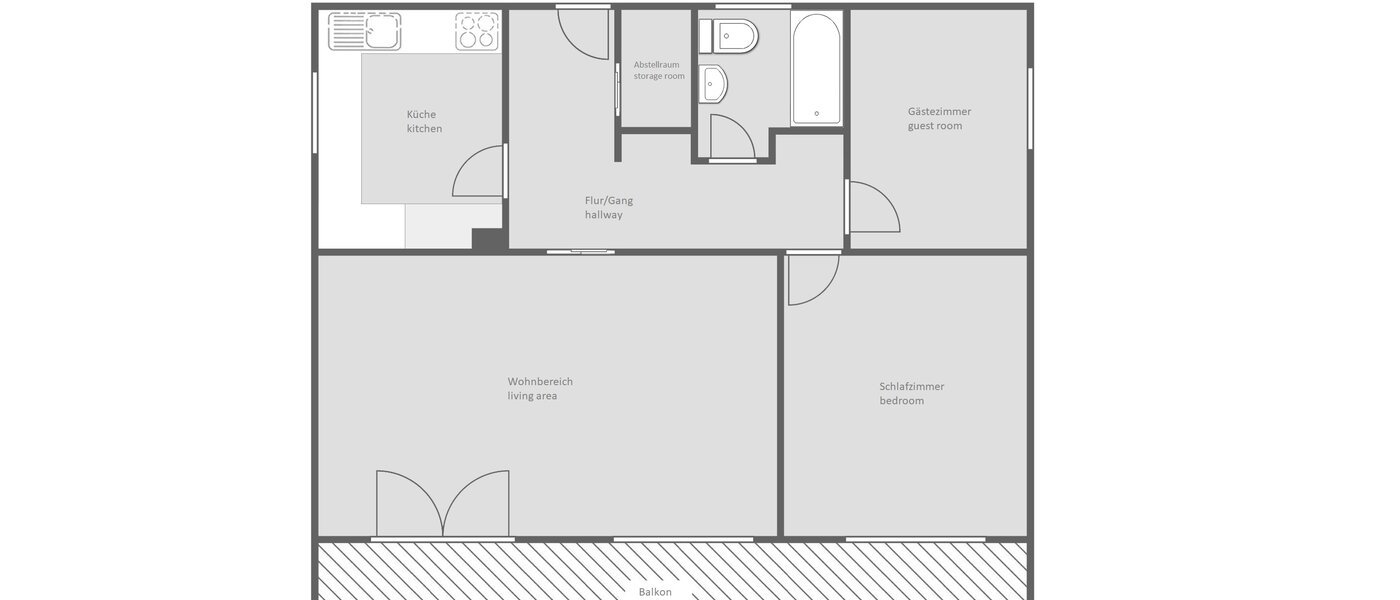 apartamento München Nymphenburg 01 plano 13111