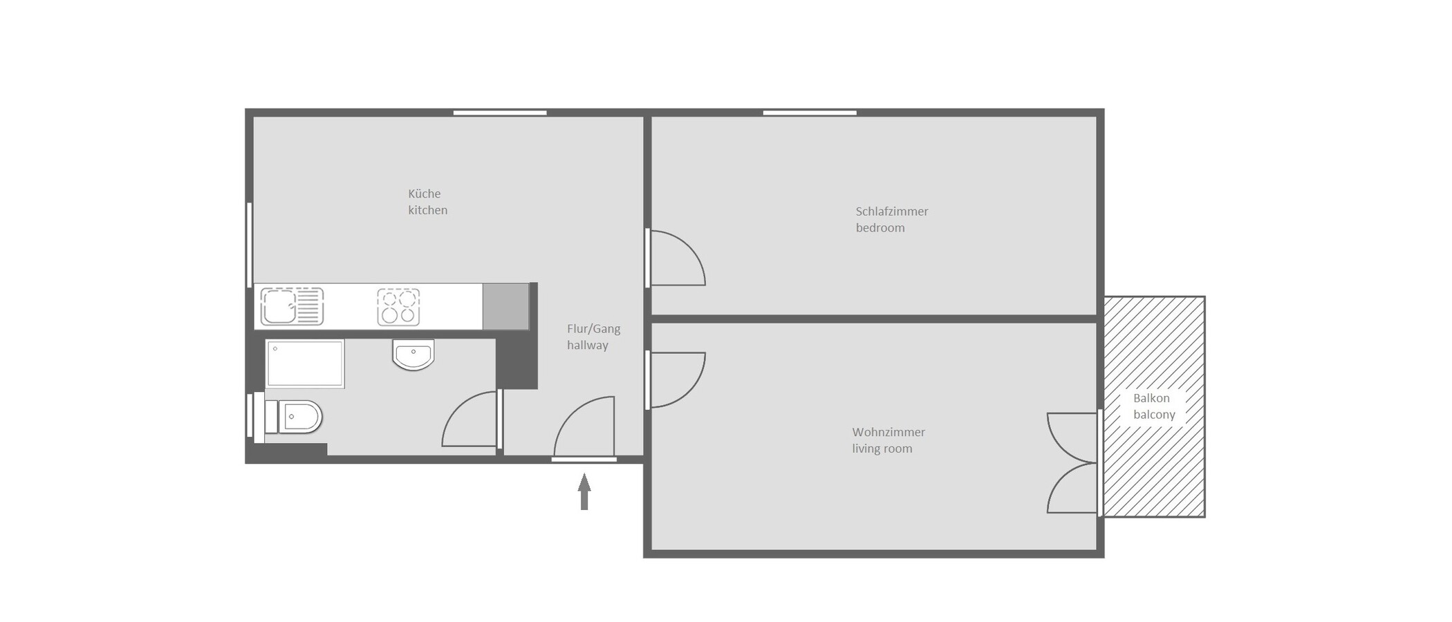 apartamento München Obersendling 01 plano 13112
