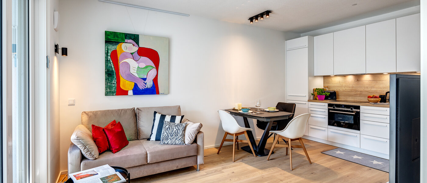 apartamento München Pasing 03 zona de día  13124