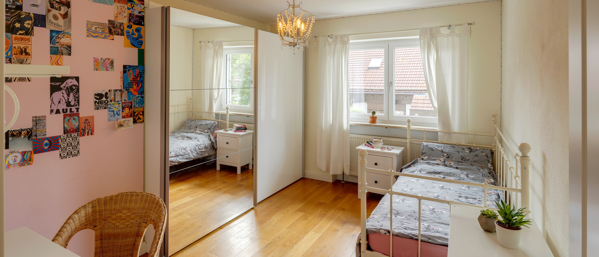 chalet adosado en el medio Garching 02 cuarto infantil 13131