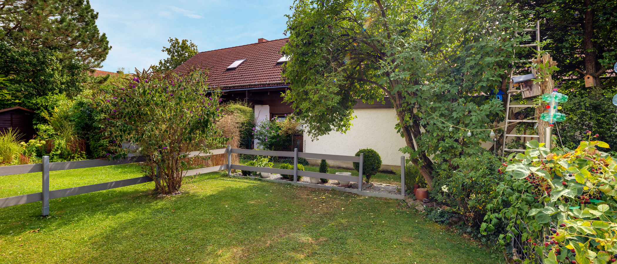 chalet adosado en el medio Garching 01 jardín 13131