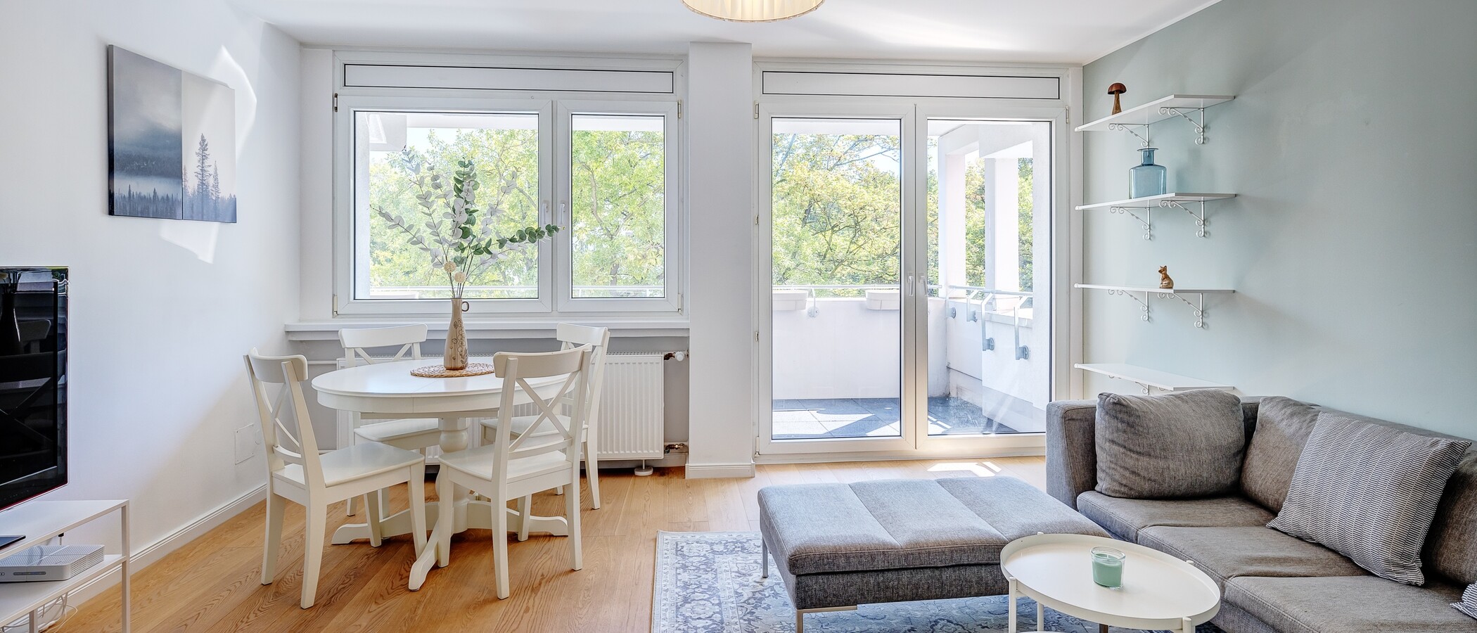 apartamento München Perlach 01 zona de día  13132