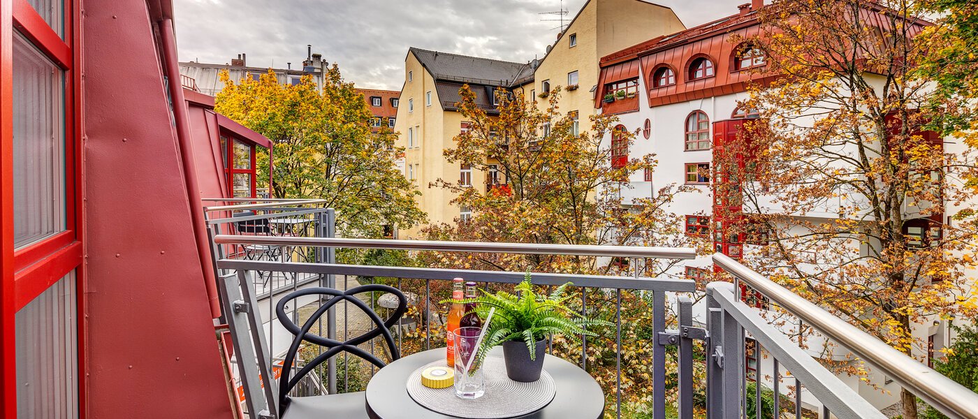 apartamento München Schwanthalerhöhe 01 balcón 13143