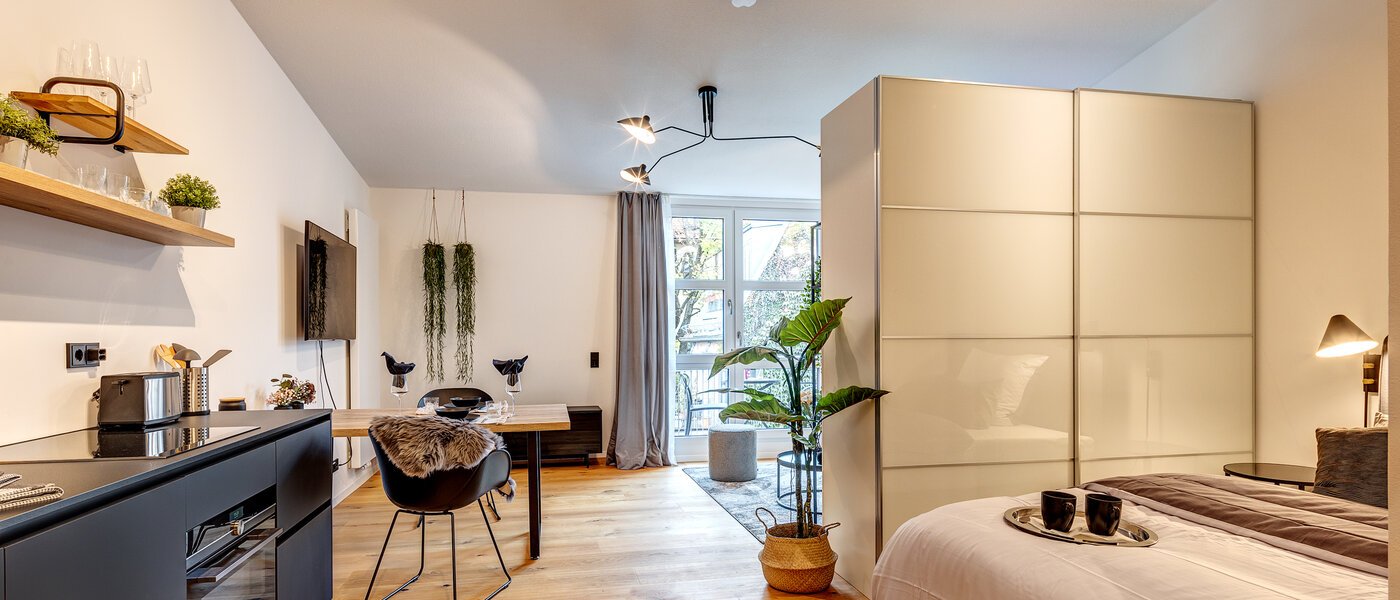 apartamento München Schwanthalerhöhe 03 zona de dormir 13143