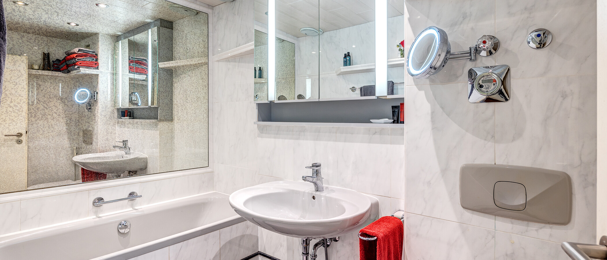 dúplex con galería Unterföhring 02 baño 13159