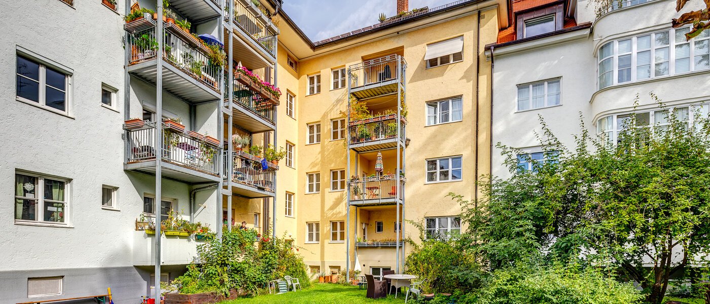 apartamento München Schwabing (links der Leopoldstraße) 02 patio  13164