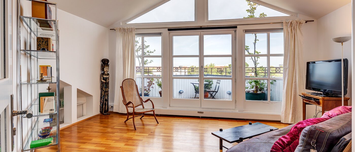 apartamento München Schwabing (links der Leopoldstraße) 01 sala de estar 13164