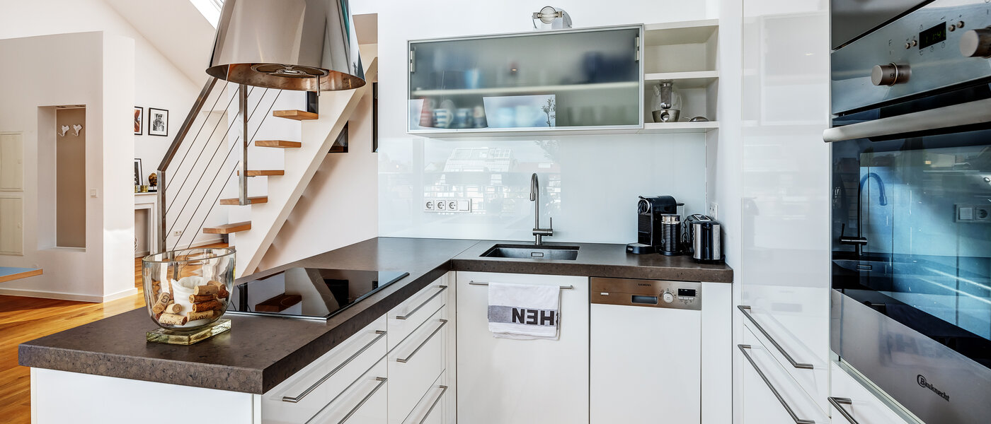 dúplex con galería München Maxvorstadt - Museumsviertel 03 cocina 13166