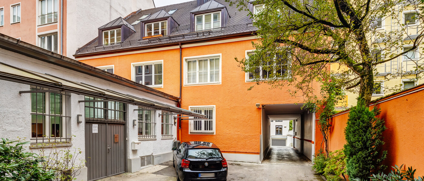 dúplex con galería München Maxvorstadt - Museumsviertel 01 patio  13166