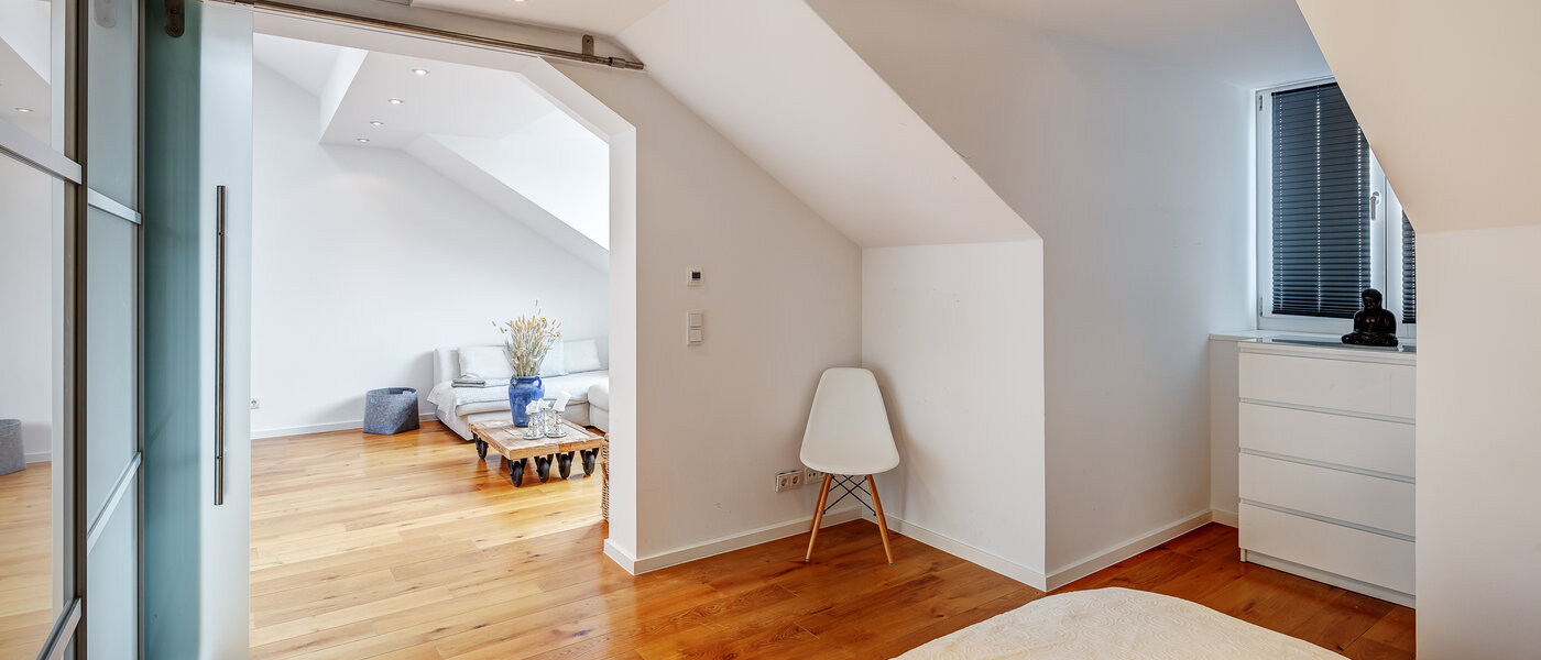 dúplex con galería München Maxvorstadt - Museumsviertel 04 dormitorio 13166