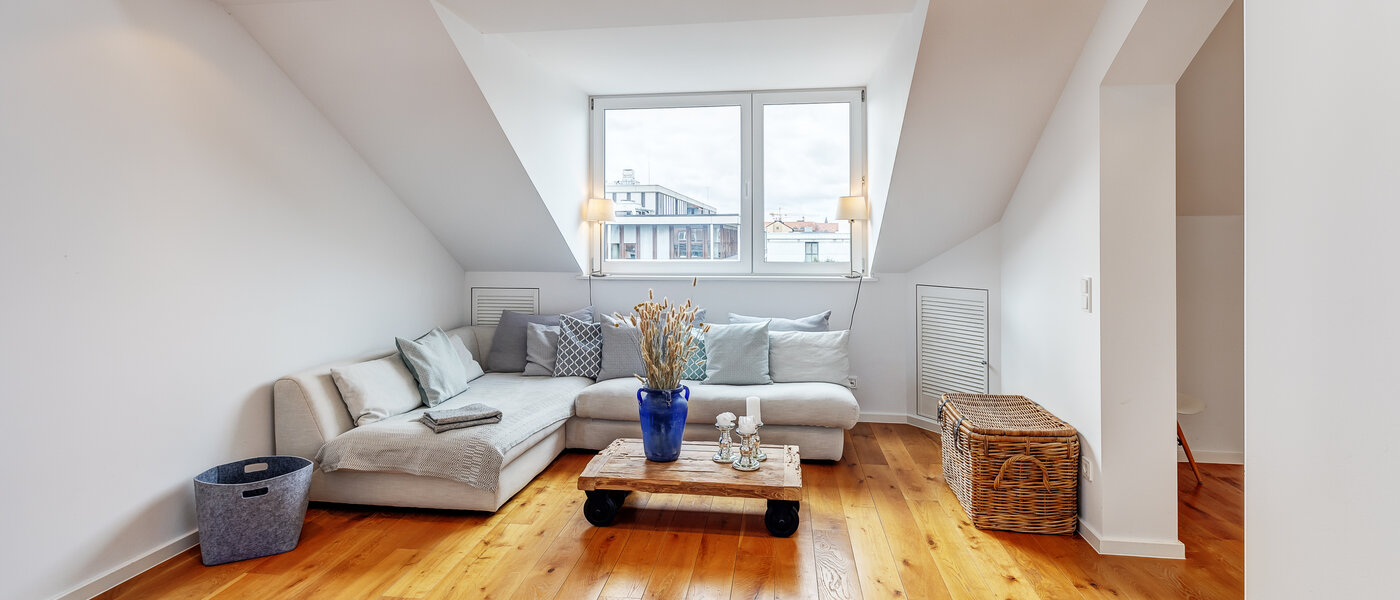 dúplex con galería München Maxvorstadt - Museumsviertel 02 zona de día  13166