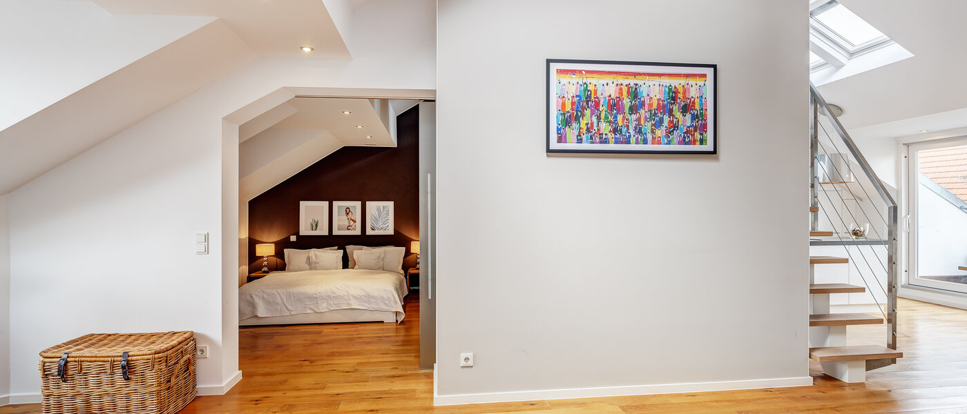 dúplex con galería München Maxvorstadt - Museumsviertel 03 zona de día  13166