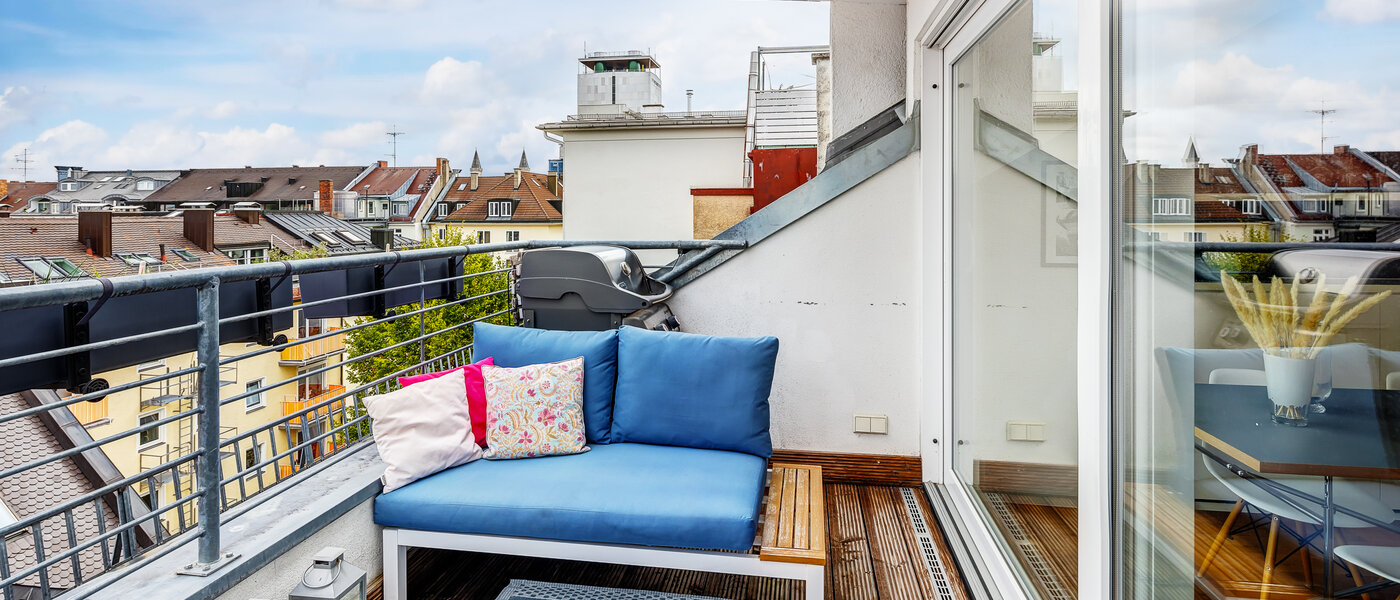 dúplex con galería München Maxvorstadt - Museumsviertel 02 azotea 13166