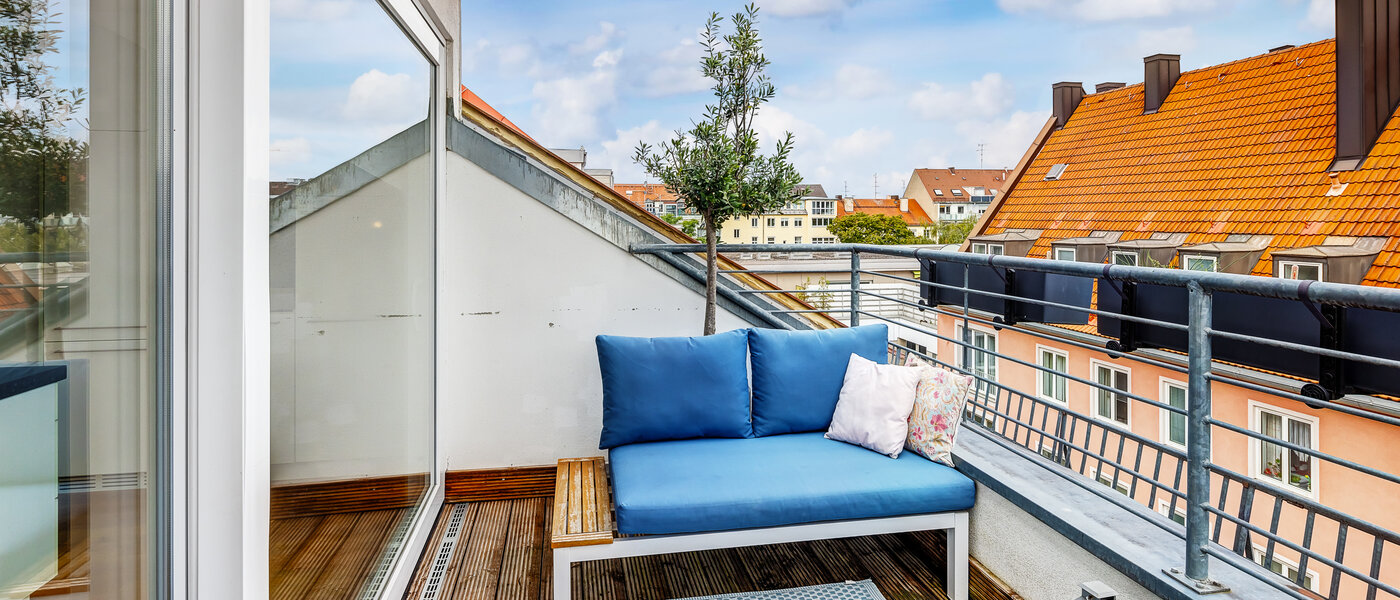 dúplex con galería München Maxvorstadt - Museumsviertel 03 azotea 13166