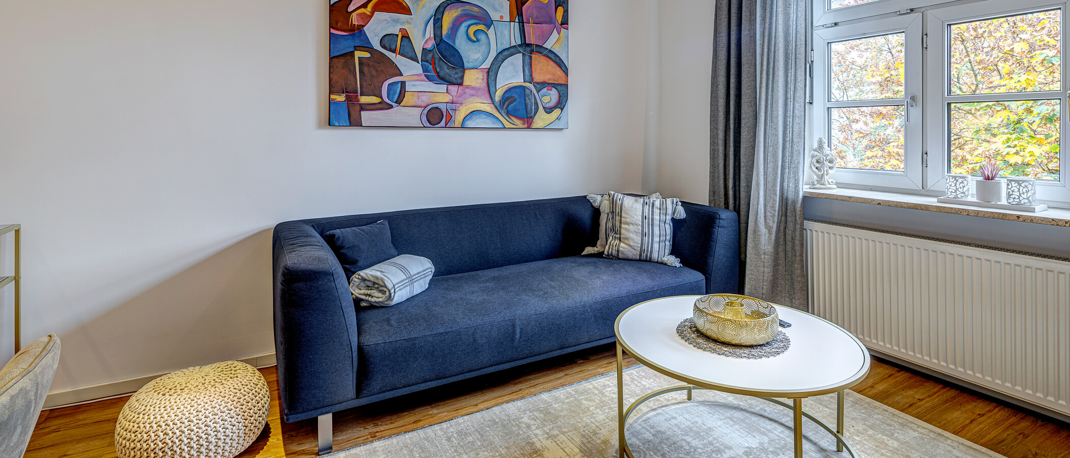 apartamento München Thalkirchen 02 sala de estar 13192