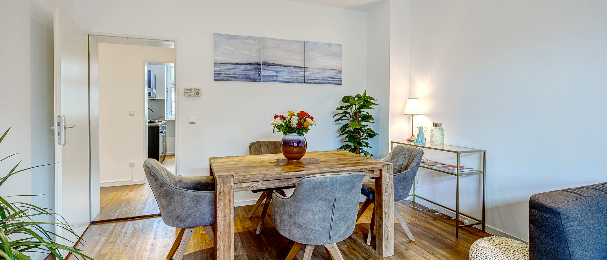 apartamento München Thalkirchen 03 sala de estar 13192