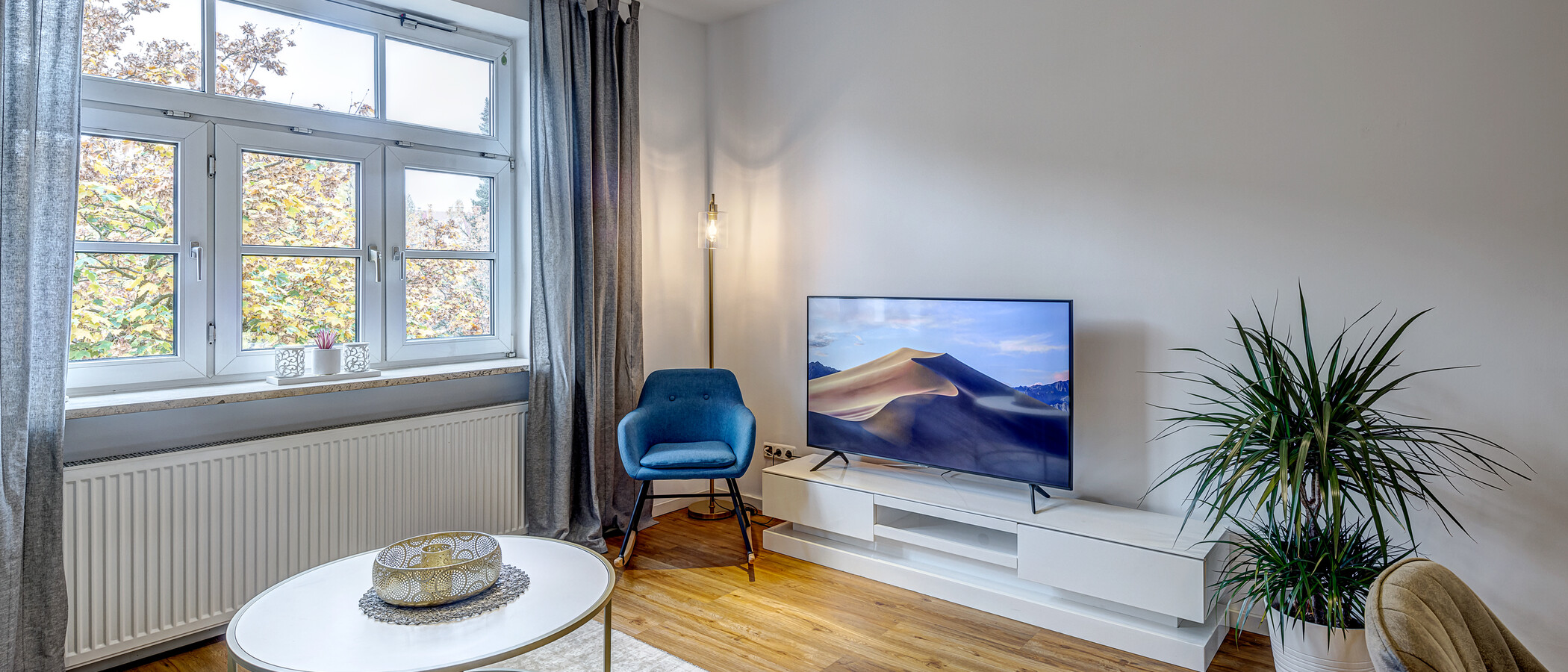 apartamento München Thalkirchen 04 sala de estar 13192