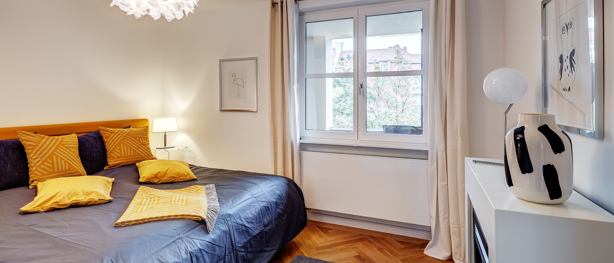 apartamento München Neuhausen 02 dormitorio 13199