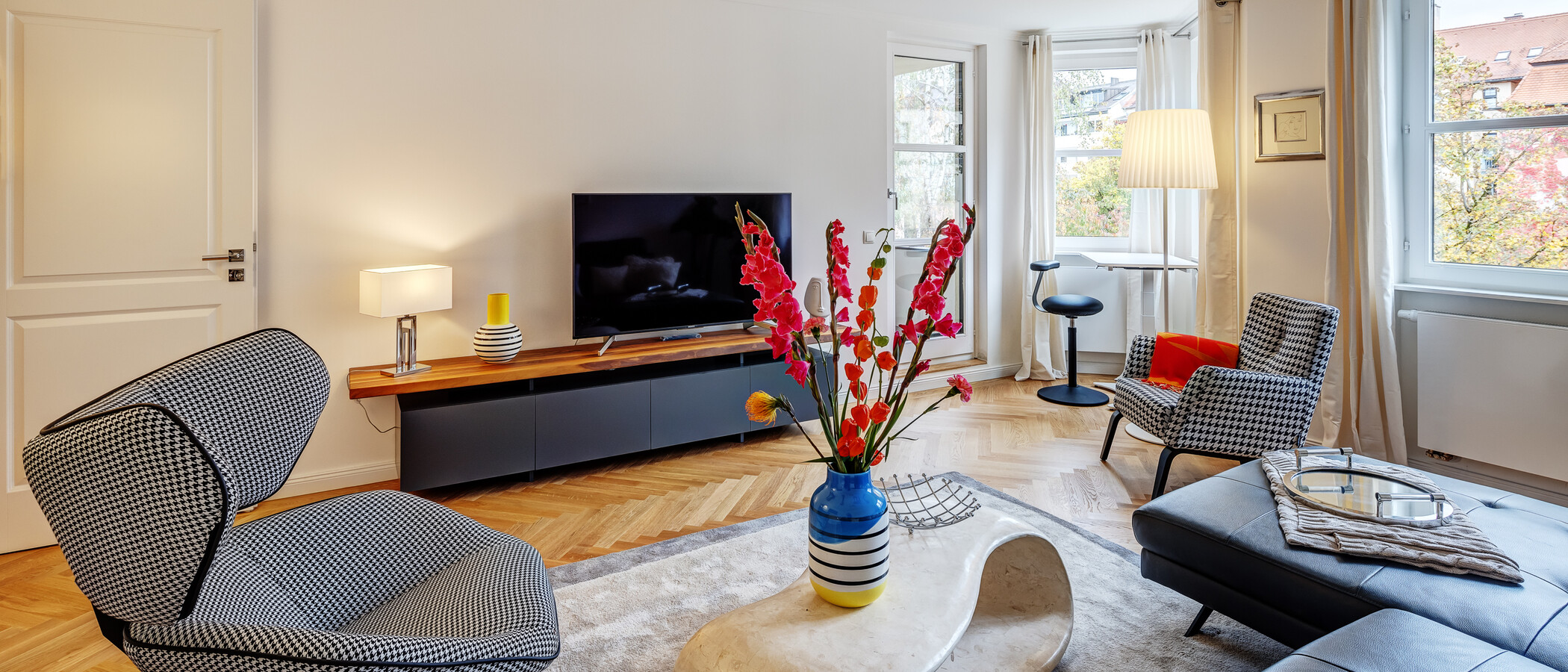 apartamento München Neuhausen 01 zona de día  13199