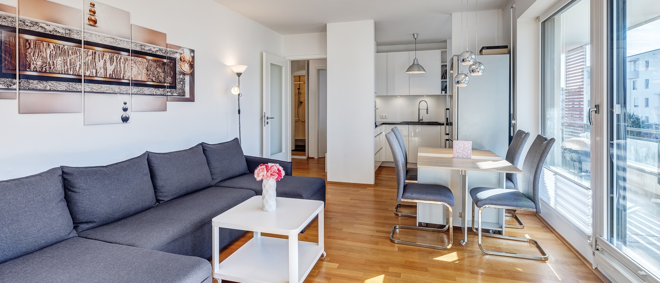 apartamento München Altperlach 04 zona de día  13205