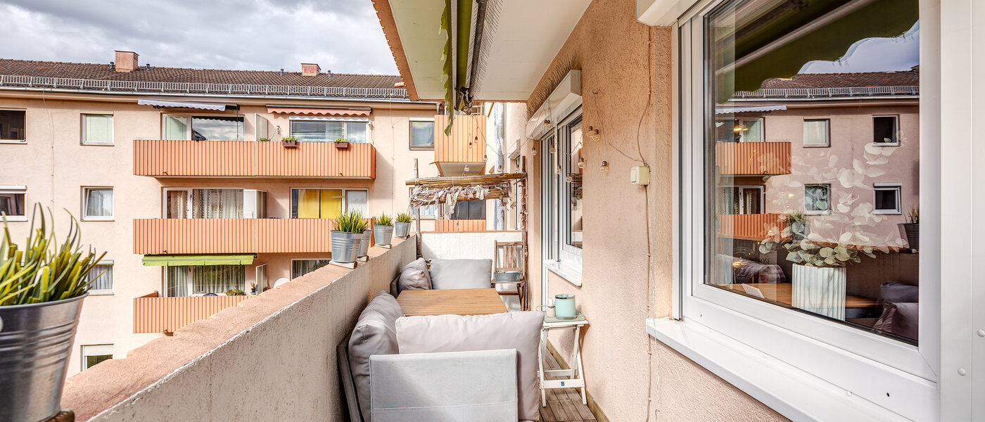 apartamento München Untergiesing 02 balcón 13217