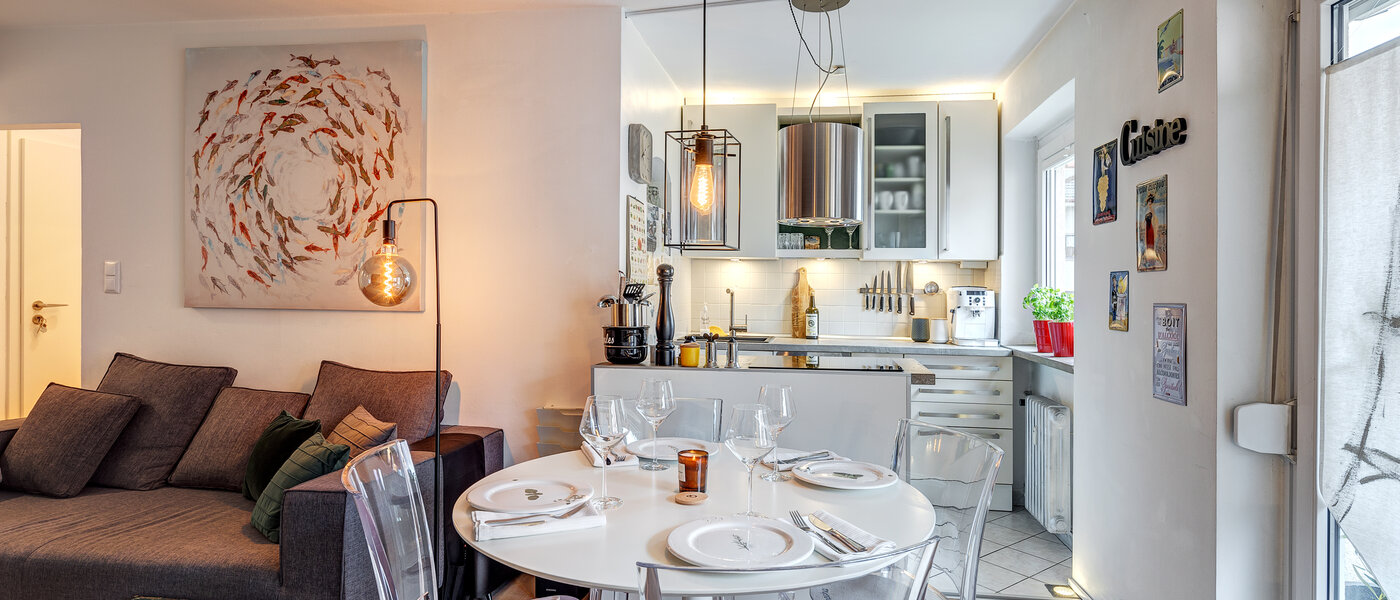 apartamento München Untergiesing 02 zona de día  13217