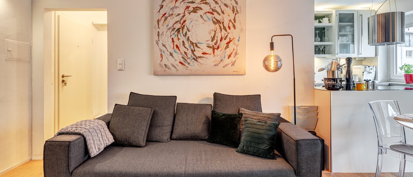 apartamento München Untergiesing 03 zona de día  13217