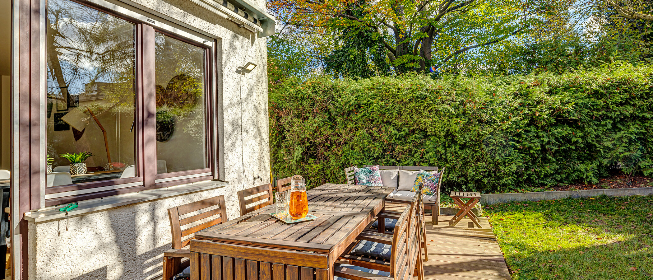 chalet adosado en esquina München Pasing 01 terraza 13218