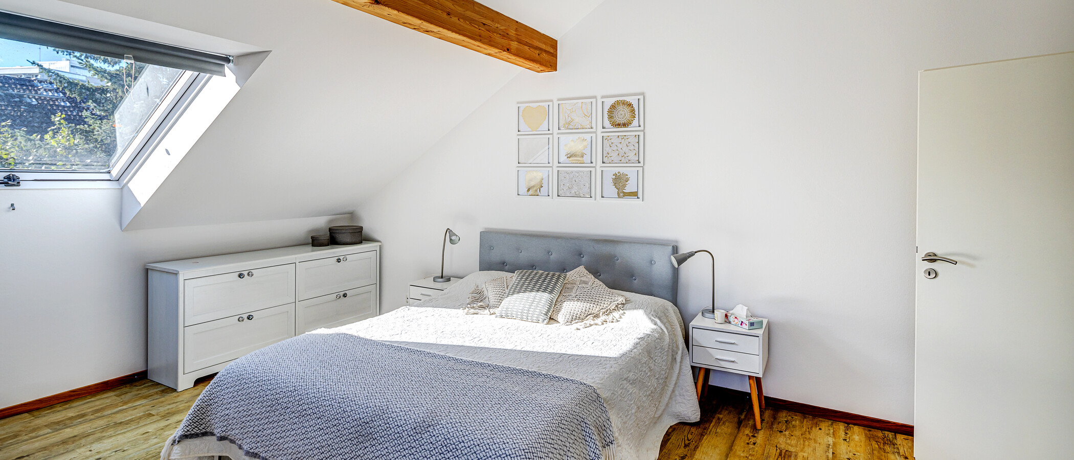 chalet adosado en esquina München Pasing 01 dormitorio 13218