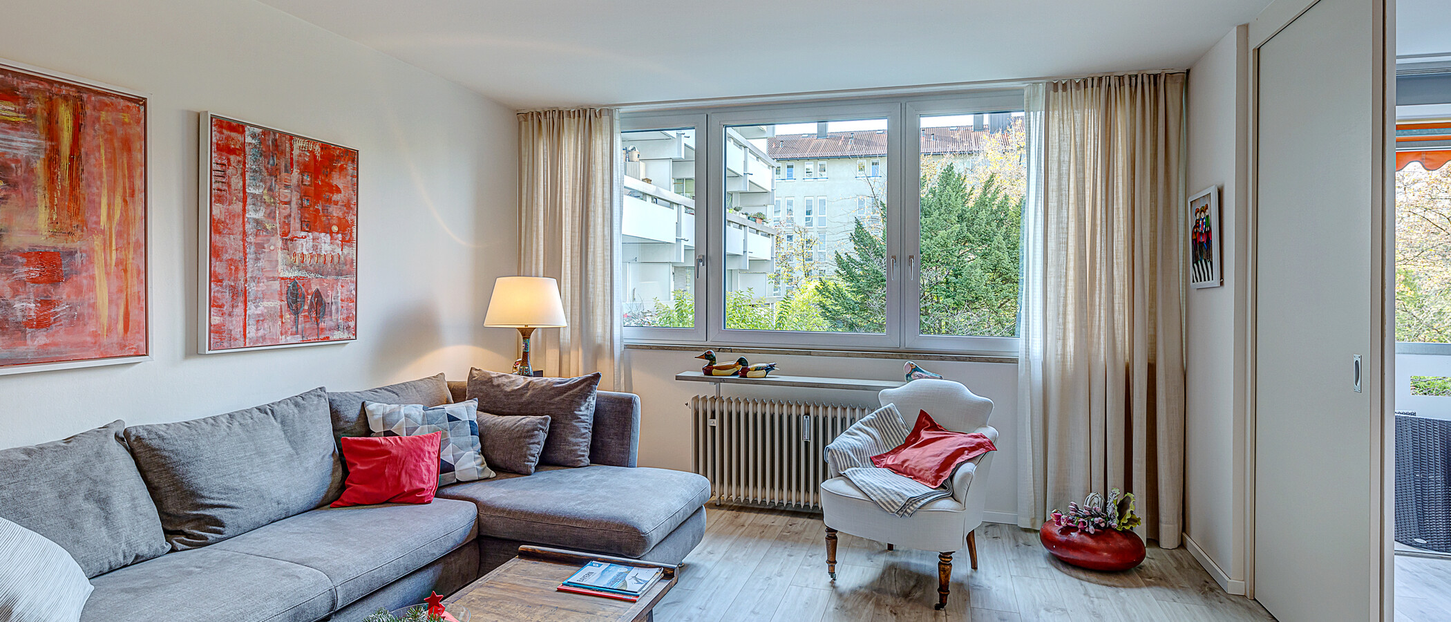 apartamento München Neuhausen 02 zona de día  13222