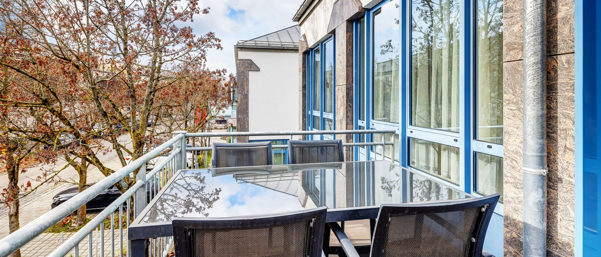 apartamento Unterföhring 02 balcón 13225