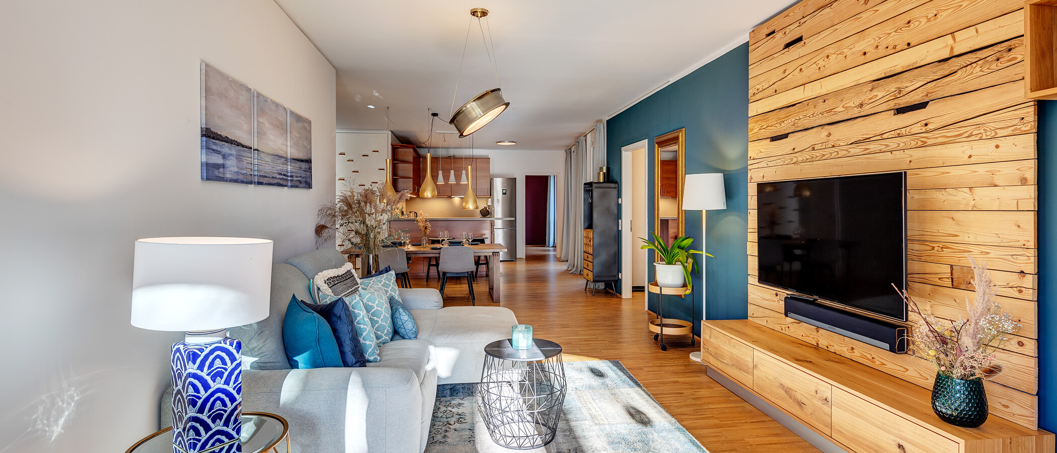 apartamento München Schwabing-West 03 zona de día  13231