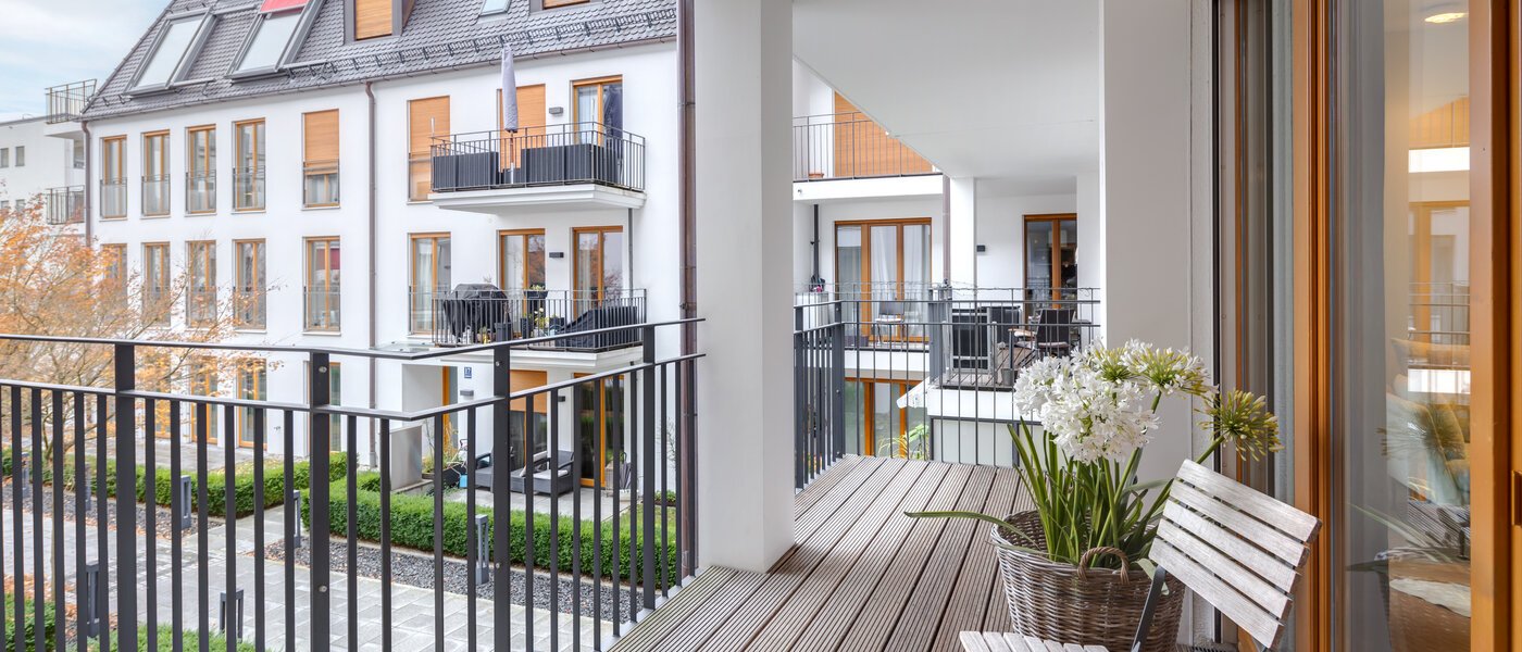 apartamento München Maxvorstadt - Westen 01 balcón 13240