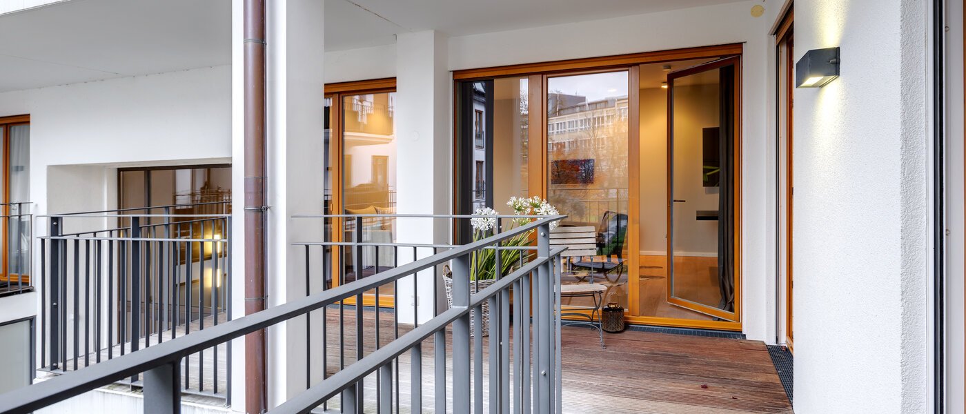 apartamento München Maxvorstadt - Westen 02 balcón 13240