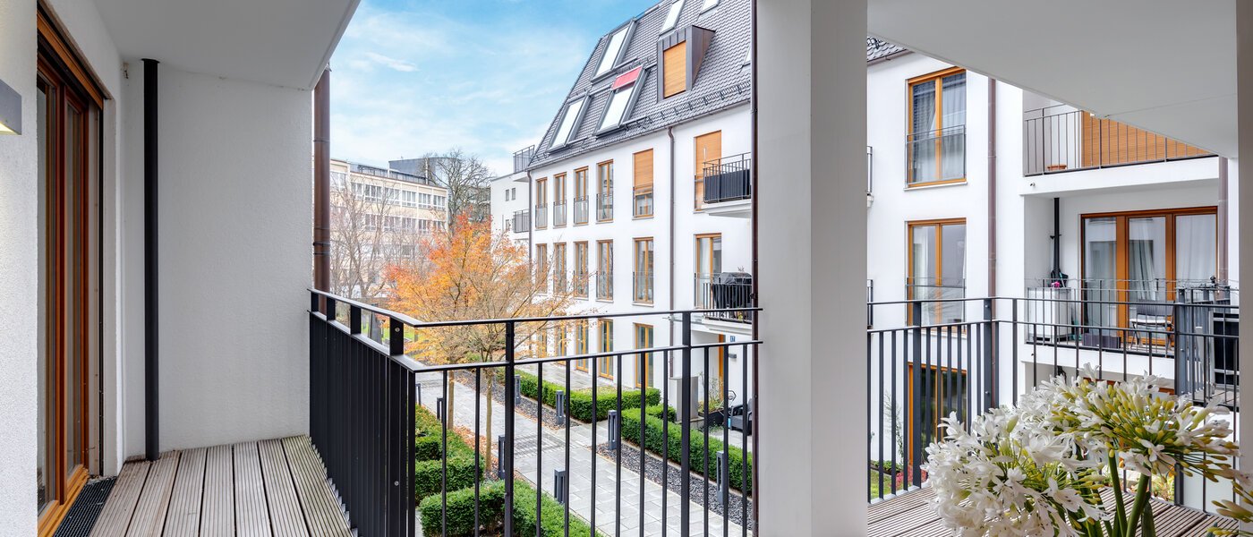 apartamento München Maxvorstadt - Westen 04 balcón 13240