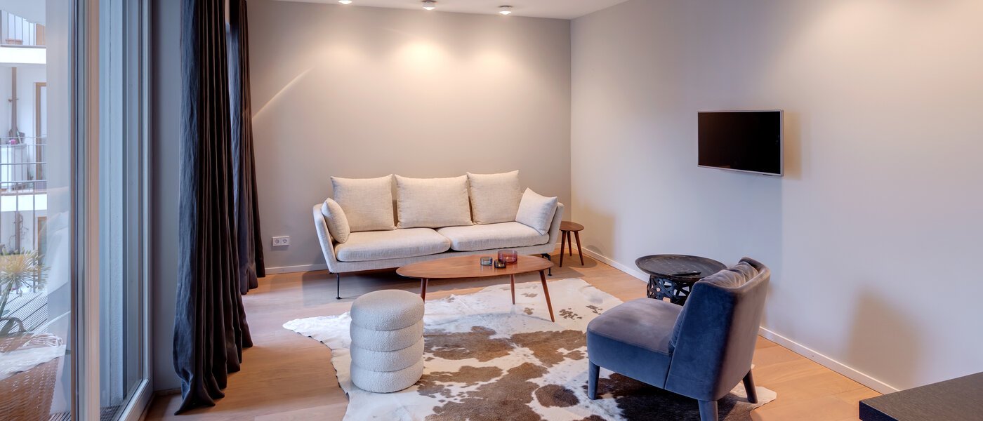 apartamento München Maxvorstadt - Westen 02 zona de día  13240