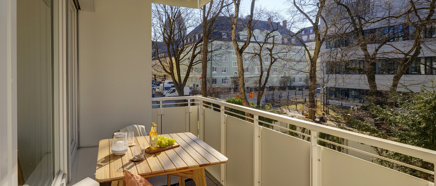 apartamento München Maxvorstadt - Westen 03 balcón 13243