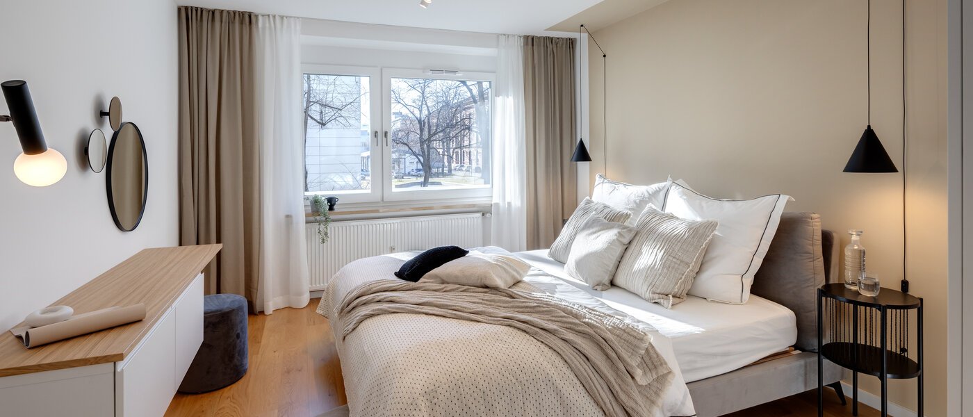 apartamento München Maxvorstadt - Westen 01 1. dormitorio 13243