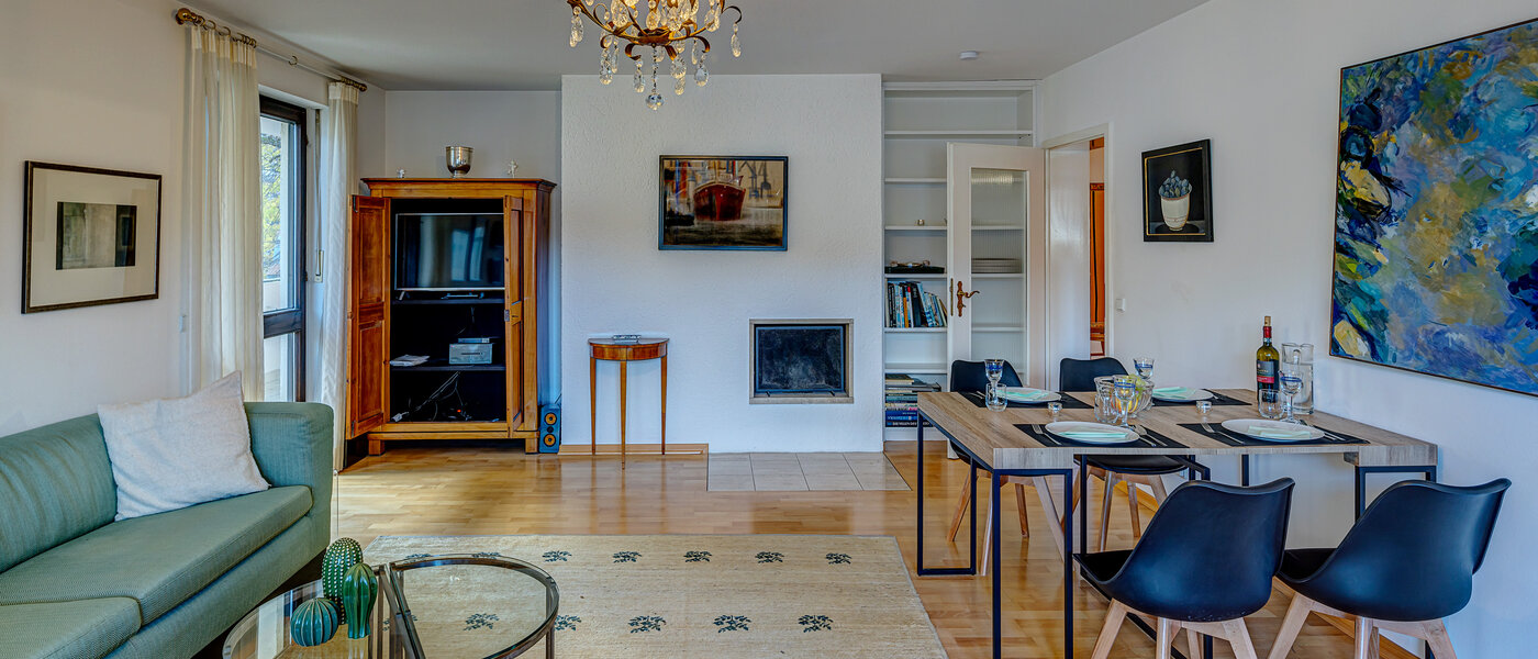 apartamento München Altbogenhausen 03 zona de día  13244