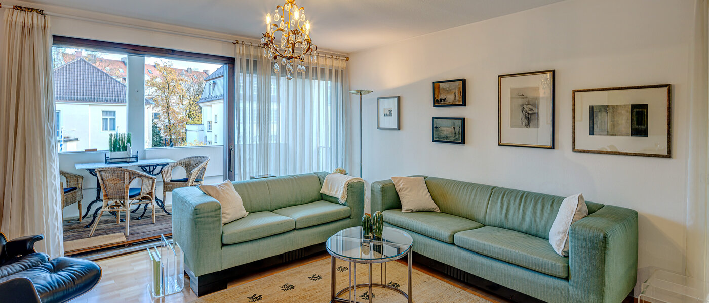 apartamento München Altbogenhausen 04 zona de día  13244