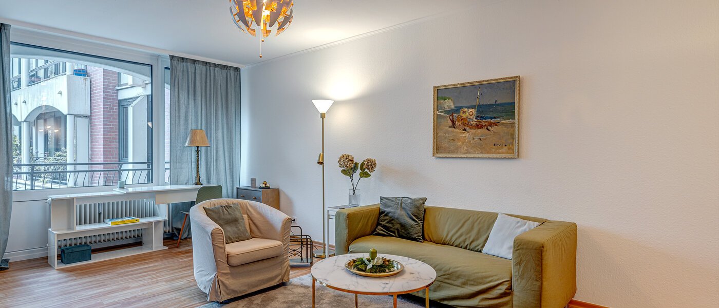 apartamento München Bogenhausen 01 zona de día  13259
