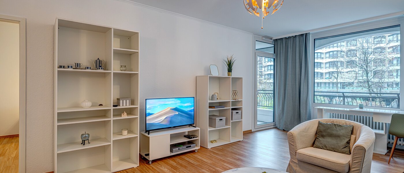 apartamento München Bogenhausen 04 zona de día  13259