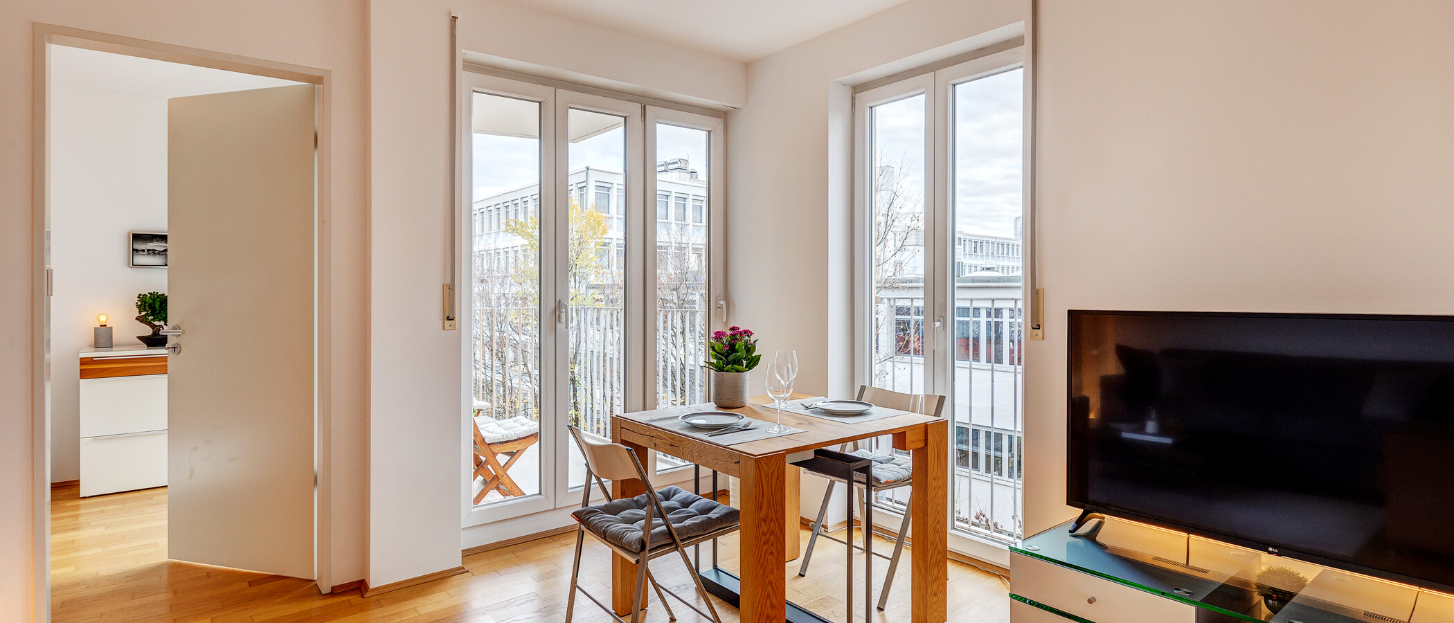 apartamento München Schwabing-West 04 zona de día  13262