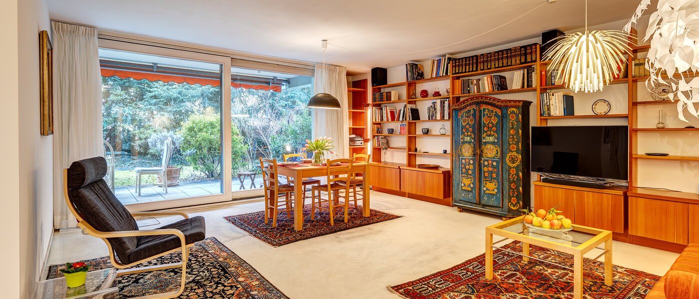 apartamento München Schwabing-West (rund um den Bonner Platz) 01 zona de día  13286