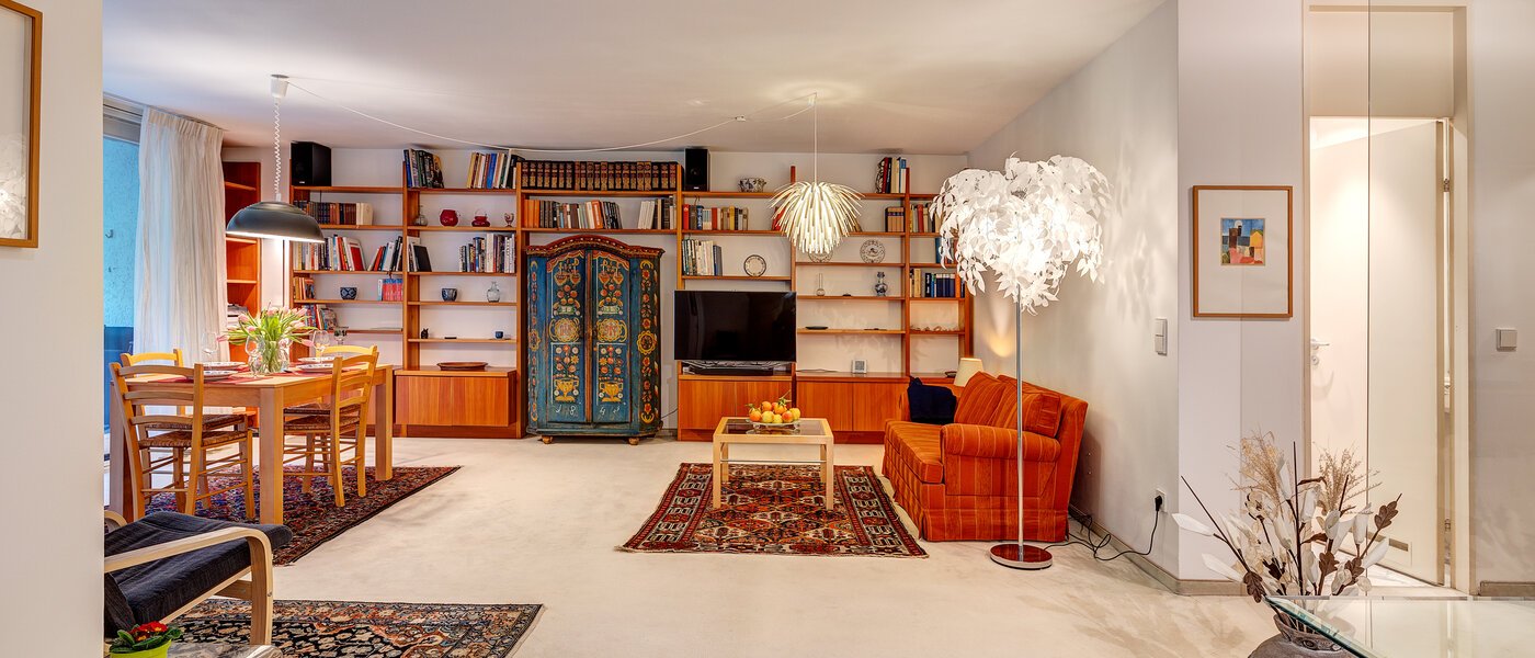 apartamento München Schwabing-West (rund um den Bonner Platz) 02 zona de día  13286