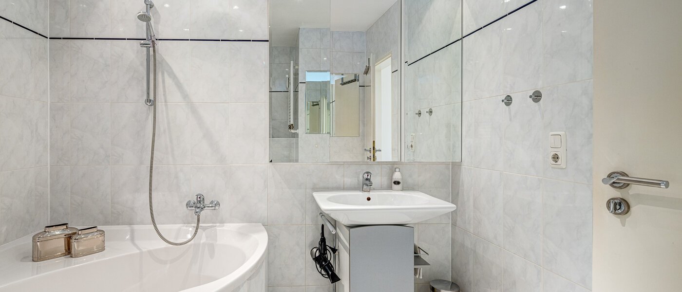 ático con terraza München Moosach 02 baño 13292