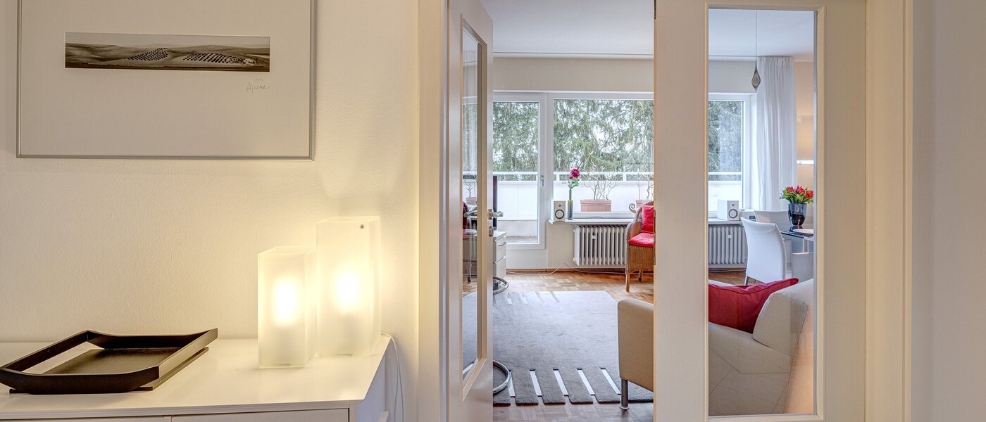 ático con terraza München Moosach 04 pasillo 13292