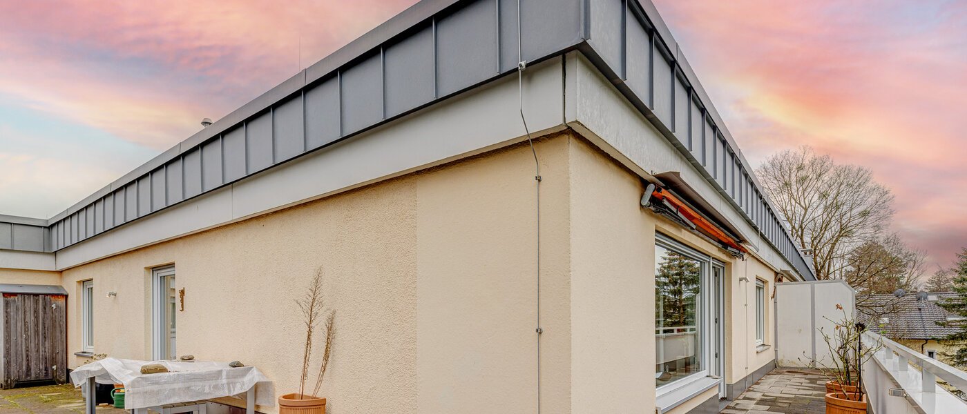 ático con terraza München Moosach 02 azotea 13292