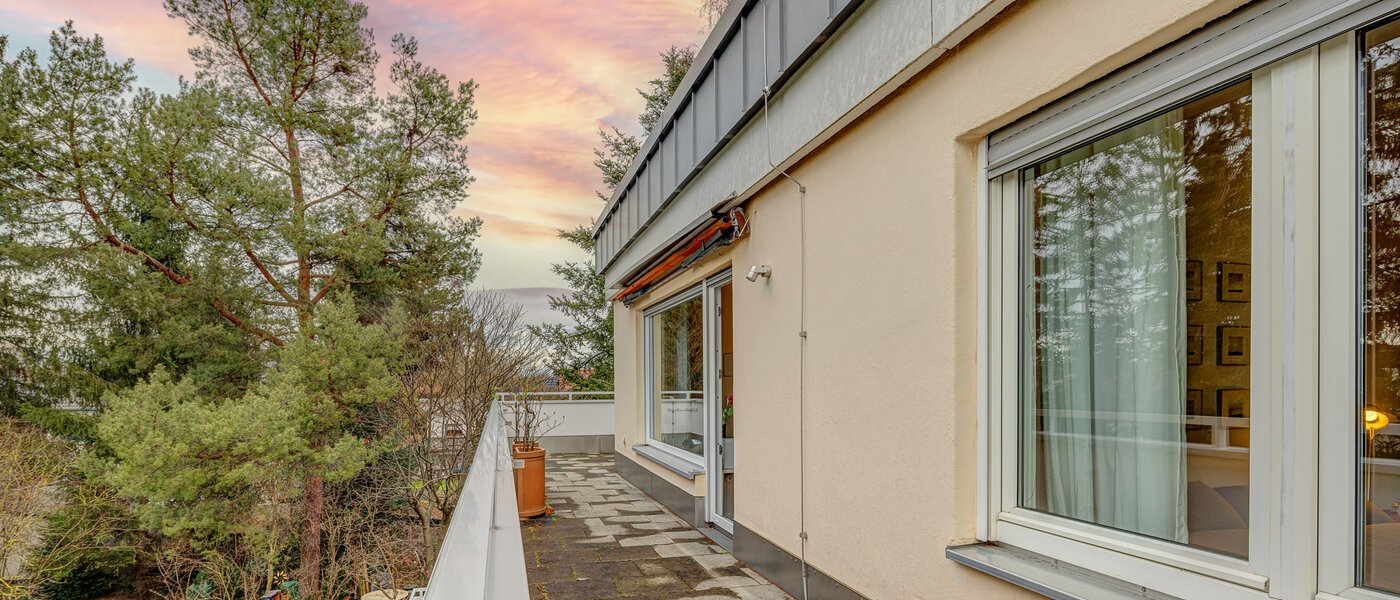 ático con terraza München Moosach 04 azotea 13292